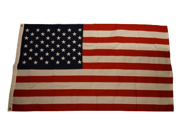 Polyester high wind U.S. flag